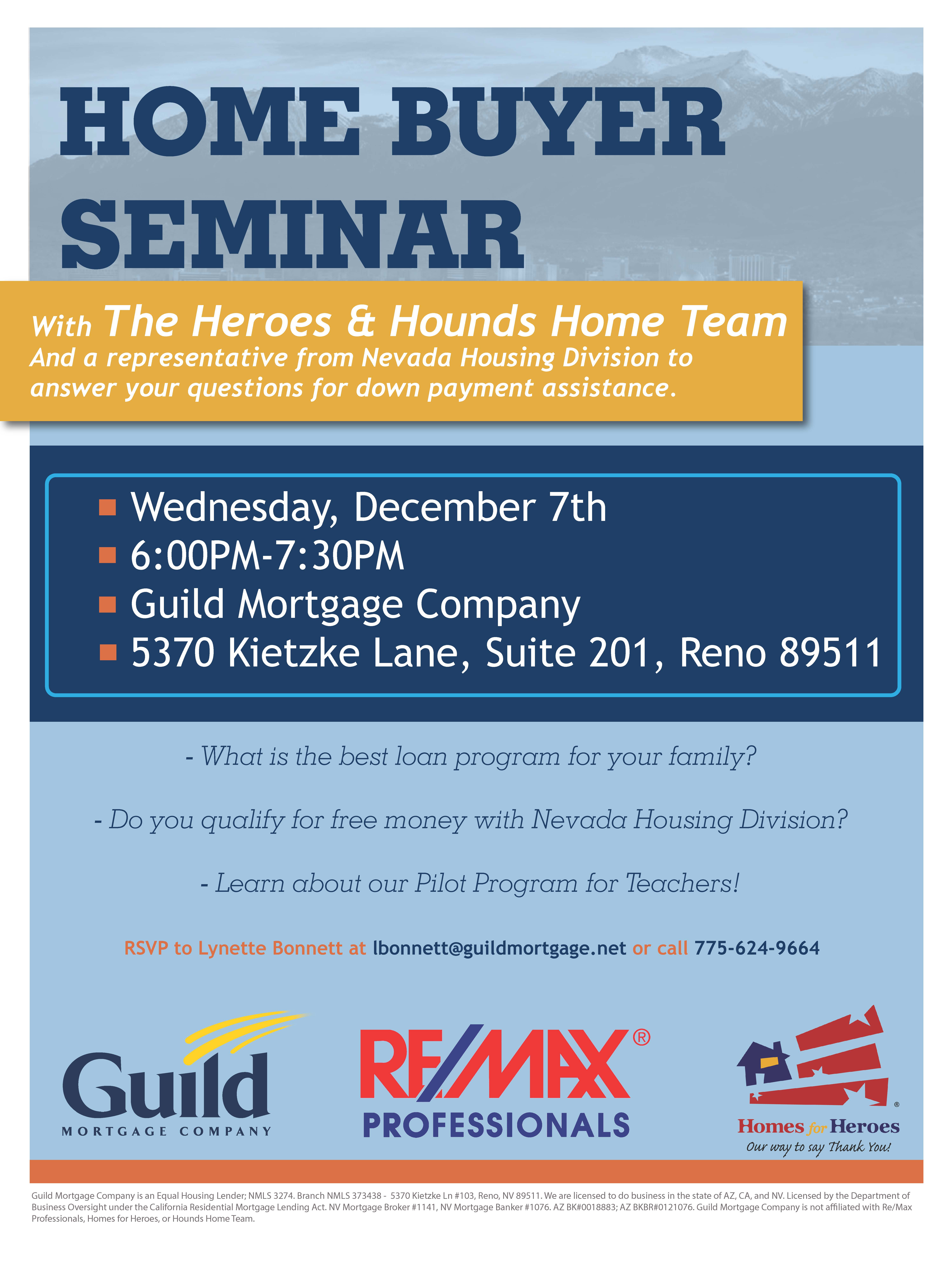 Home Buying Seminar Document Home Buying Seminar Document